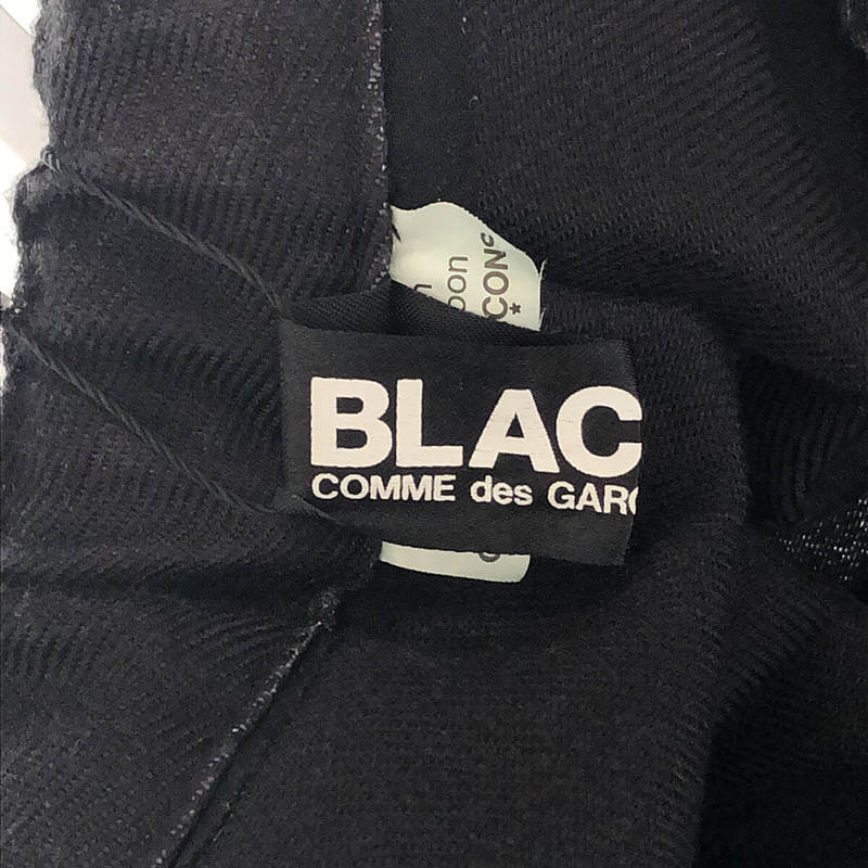 BLACK COMME des GARCONS / ブラックコムデギャルソン プリント加工 イージースカート