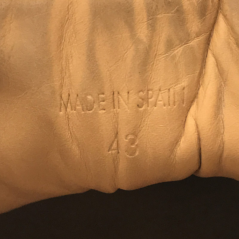 JIL SANDER / ジルサンダー レザー プラットフォーム スニーカー