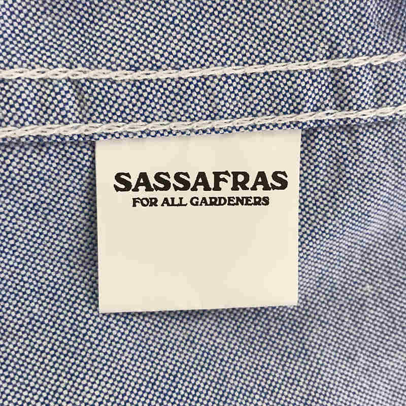 SASSAFRAS / ササフラス Transplant Jacket コットン オックスフォード トランス プラント シャツ ジャケット