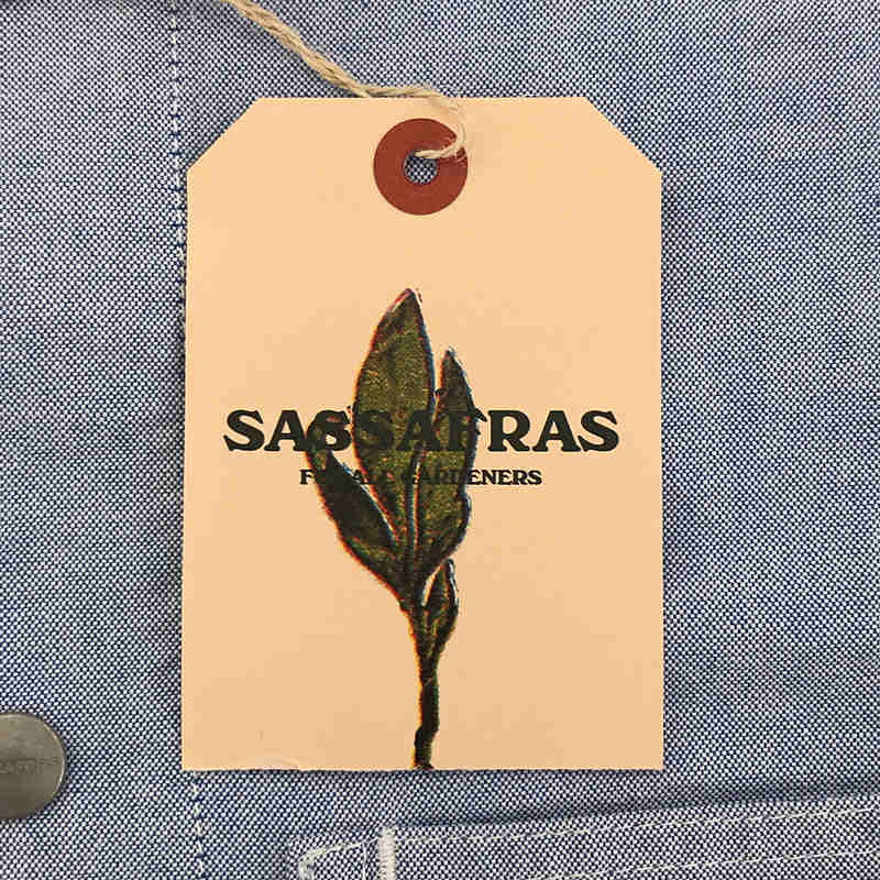 SASSAFRAS / ササフラス Transplant Jacket コットン オックスフォード トランス プラント シャツ ジャケット