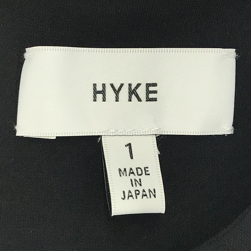 HYKE / ハイク LONG-SLV TEE コットン サイドジップ スリット プルオーバー カットソー