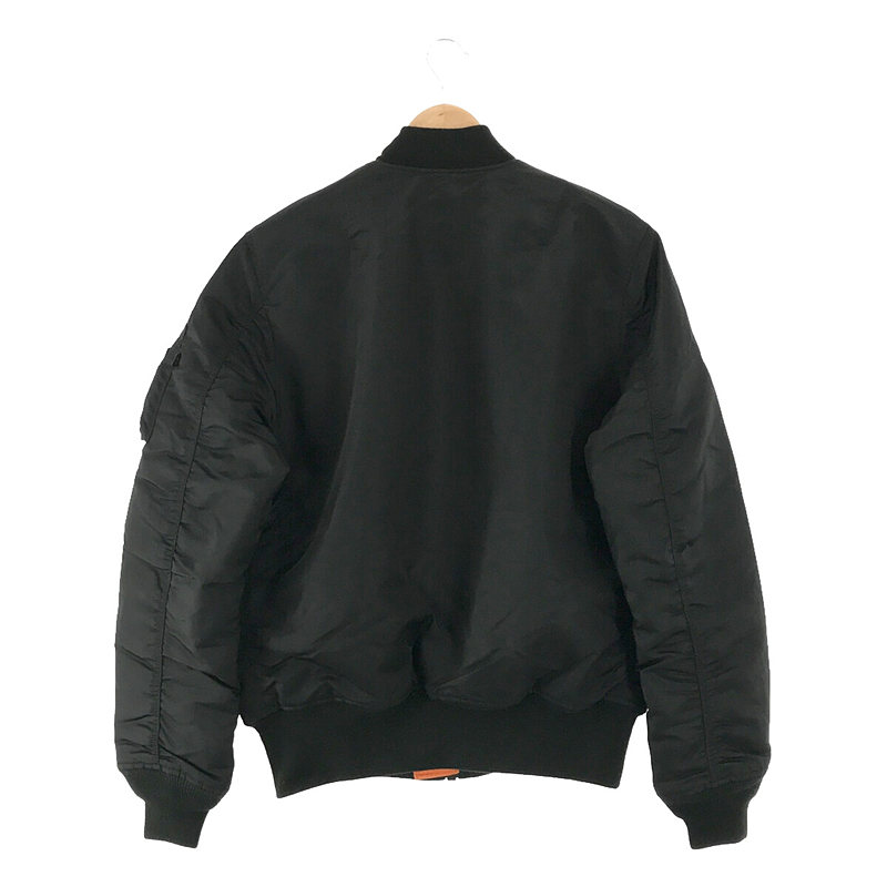alpha industries / アルファインダストリーズ ナイロン ツイル 中綿入り リバーシブル MA-1 ミリタリー フライト ジャケット