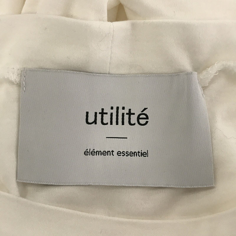 utilite / ユティリテ カットソー Tシャツ ロングワンピース