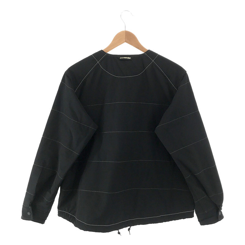 T/C alpha collarless shirt jacket アルファ カラーレス シャツ ジャケット | ブランド古着の買取・委託販売 KLD  USED CLOTHING