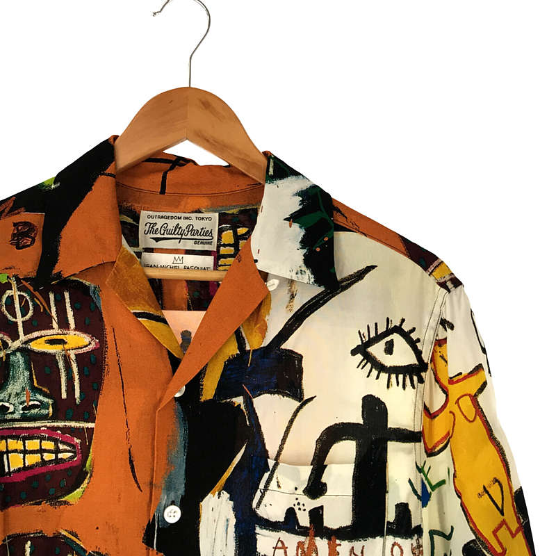 WACKO MARIA 2021SS × Jean-Michel Basquiat HAWAIIAN SHIRT (TYPE4) バスキア オープンカラー アロハ シャツ