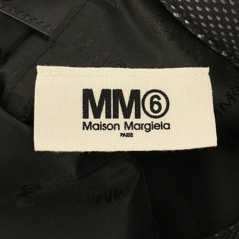 MM6 Maison Margiela / エムエムシックスメゾンマルジェラ ロゴプリント メッシュ ジャパニーズトートバッグ