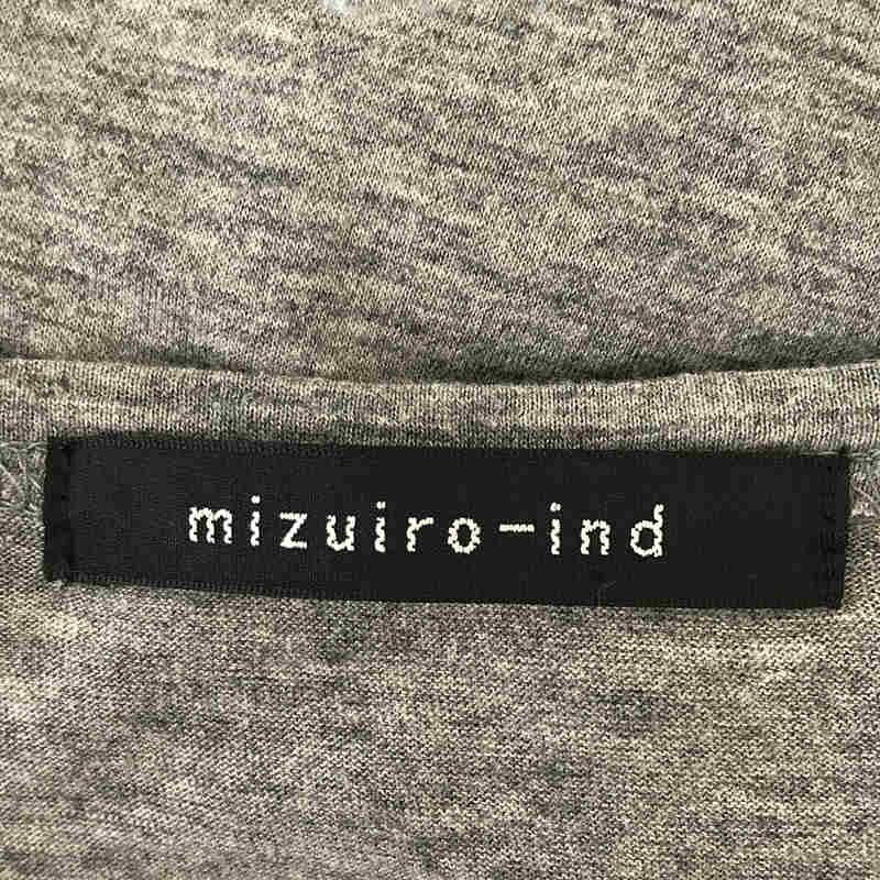 mizuiroind / ミズイロインド コットンウール Tシャツ ワンピース