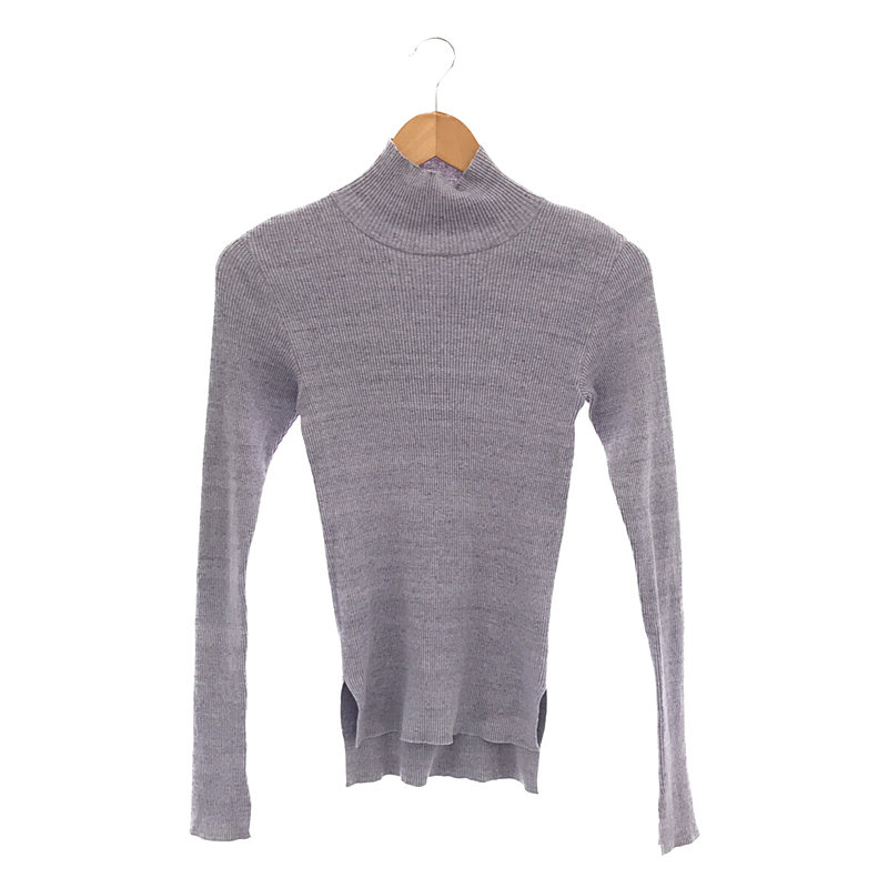 × Ron Herman ロンハーマン 別注 Giza Rib TurtleNeck Top ギザ コットン リブ タートルネック ニット