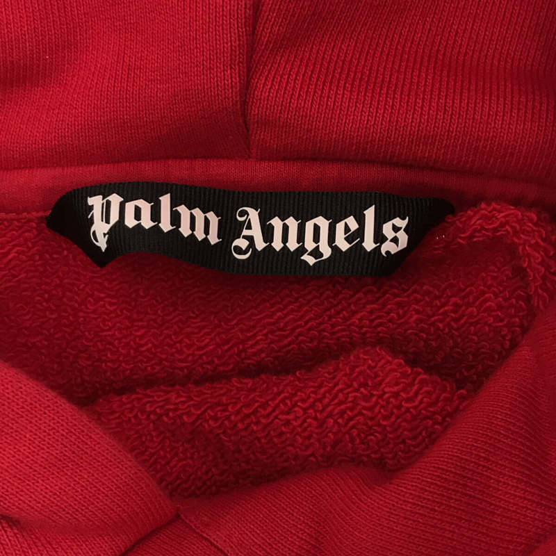 Palm Angels / パームエンジェルス Desert Skull ロゴ スカル 刺繍 オーバーサイズ プルオーバー フーディ スウェット パーカー