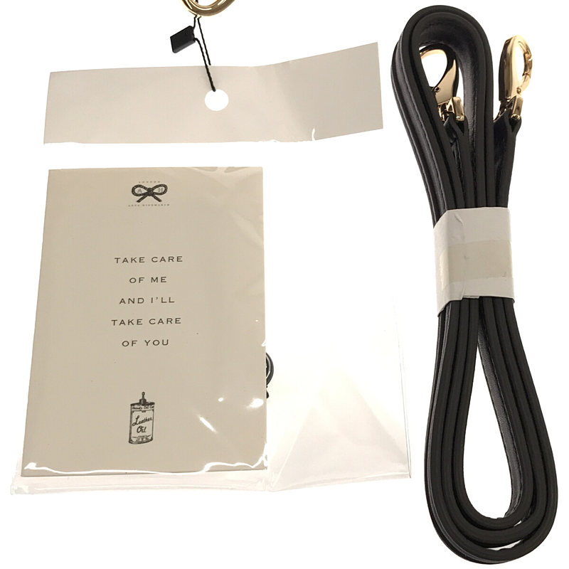 ANYA HINDMARCH / アニヤハインドマーチ MAXI ZIP CROSSBODY マキシ ジップ クロスボディ 3WAY レザー ショルダーバッグ エコバッグ有（保存袋）