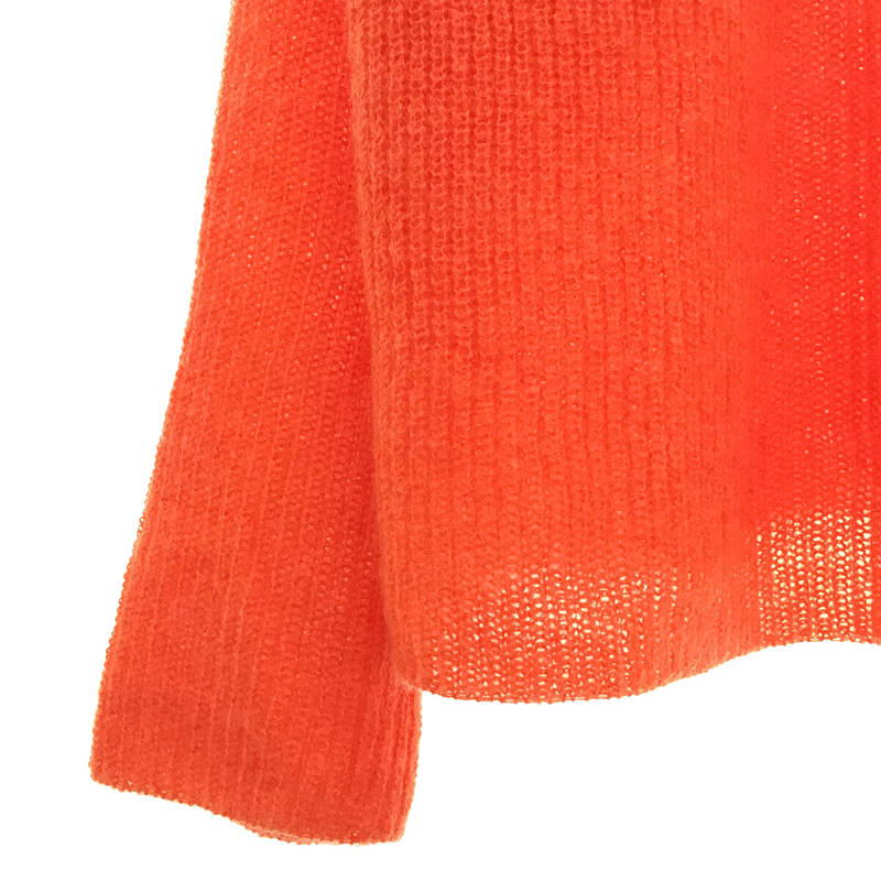 その他 2022AW HAIRY ビッグシルエット ハイネック モヘヤ ウール ロング ニット プルオーバー