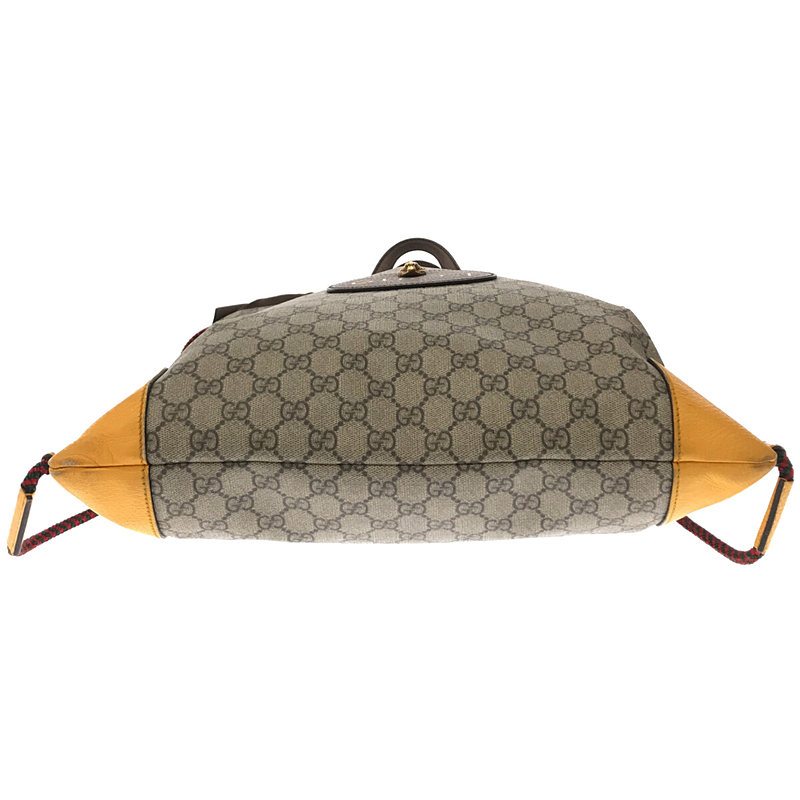 GUCCI / グッチ 473872 イタリア製 2way GGスプリーム ドローストリング トート バックパック リュック ユニセックス 保存袋有