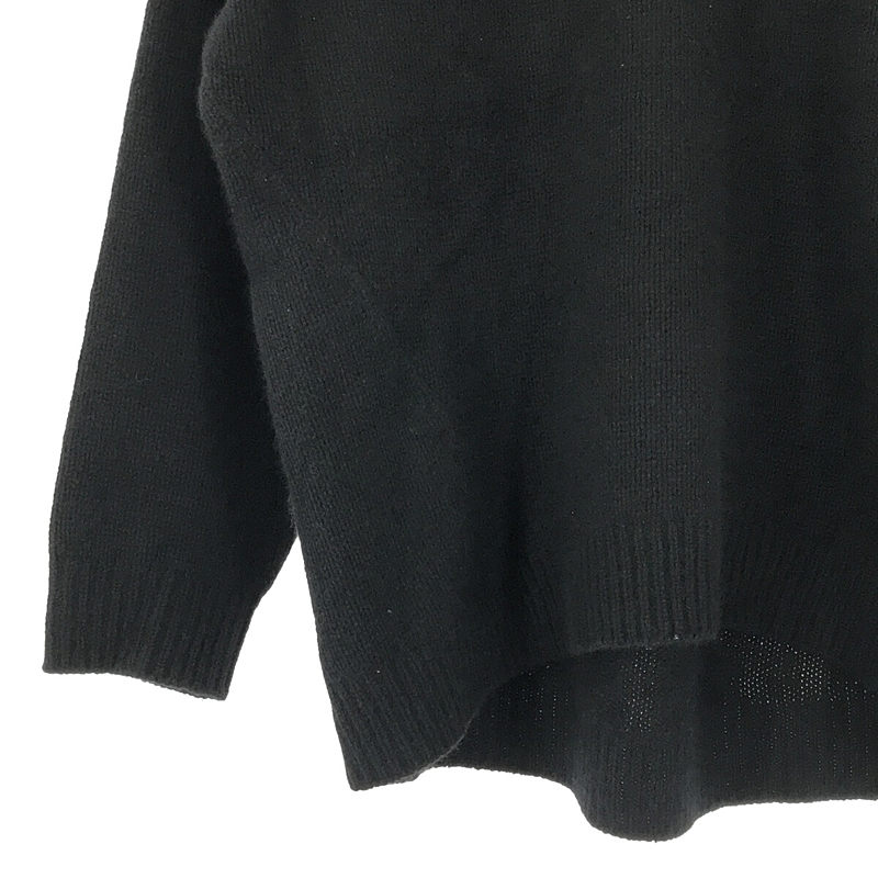 A+ TOKYO / エープラストウキョウ ラクーン オーバーサイズ クルーネック ニット セーター