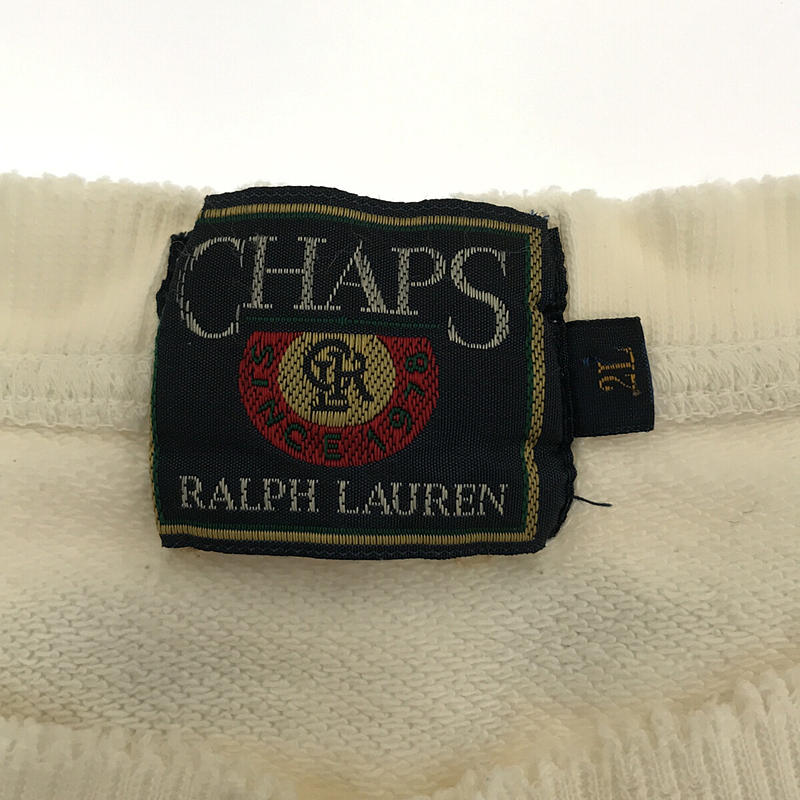 80s VINTAGE ヴィンテージ CHAPS Ralph Lauren ロープ 錠 ロゴ 刺繍