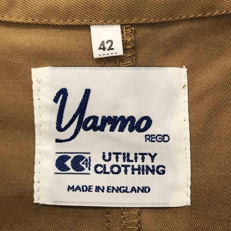 Yarmo / ヤーモ 英国製 DUSTER COAT ブリスベンモス コットン ツイル ダスター コート