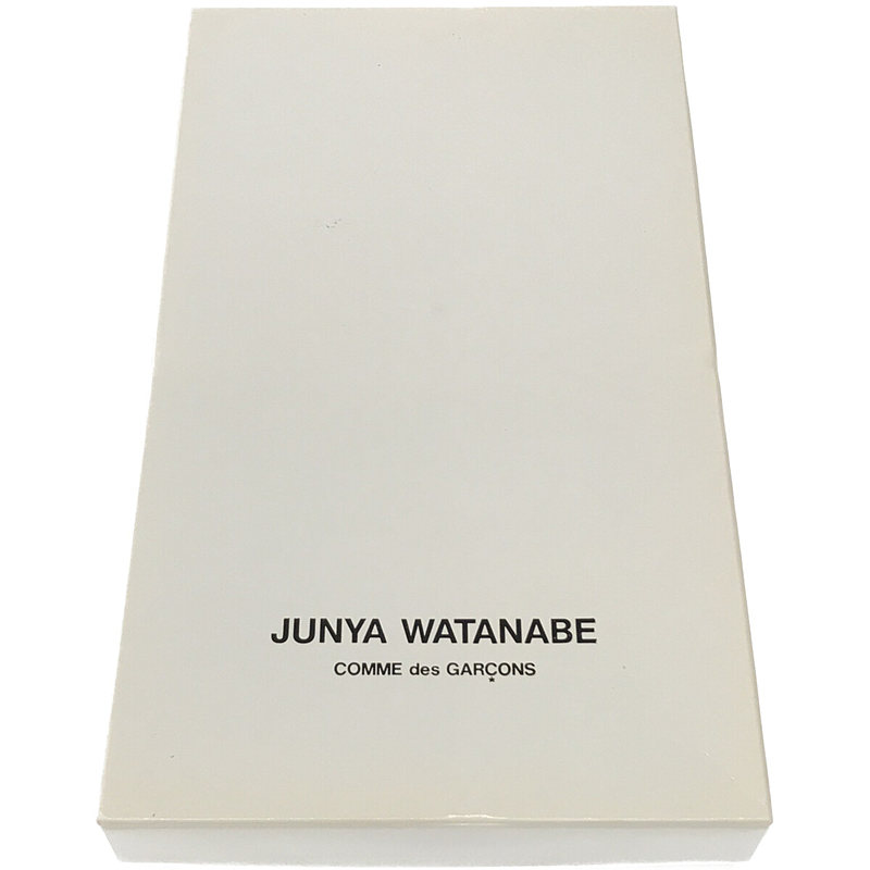 JUNYA WATANABE COMME des GARCONS / ジュンヤワタナベコムデギャルソン クロコ型押し 切替 アシンメトリー レザー シューズ 革靴 箱・保存袋有