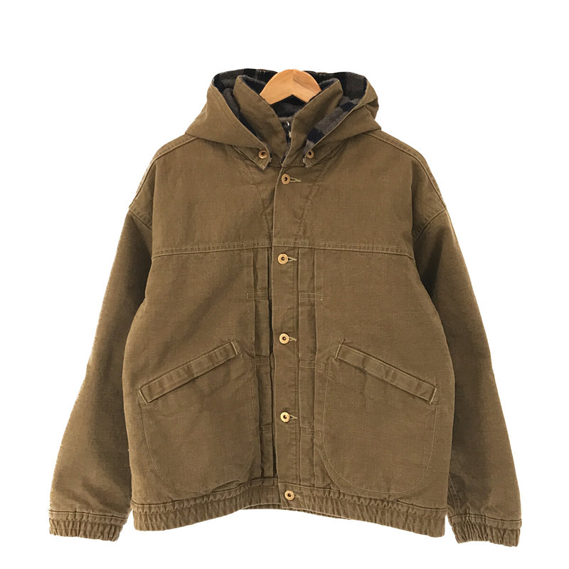 DUCK HOODED JACKET ダック ブランケット フード ジャケット