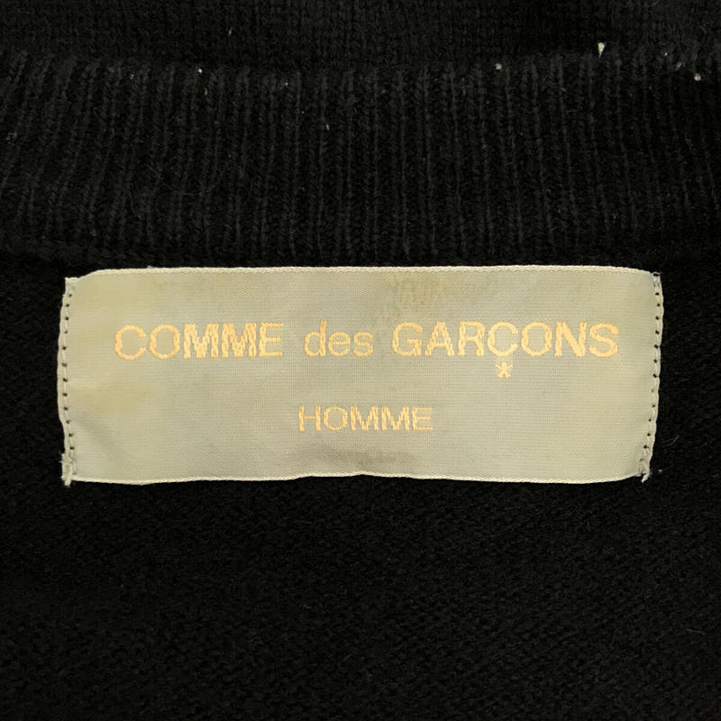 COMME des GARCONS HOMME / コムデギャルソンオム 90s 銀タグ ウール ナイロン クルーネック ニット セーター