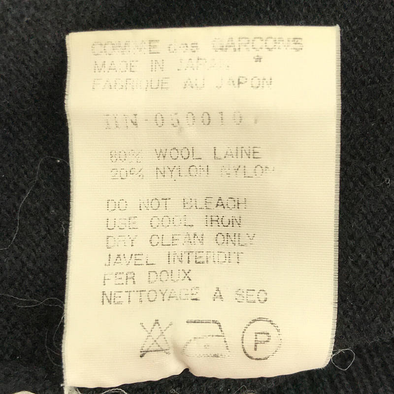 COMME des GARCONS HOMME / コムデギャルソンオム 90s 銀タグ ウール ナイロン クルーネック ニット セーター
