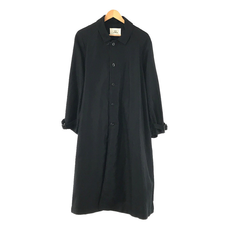 MANTEAU UZES BLACK INDIGO ブラックインディゴ コート