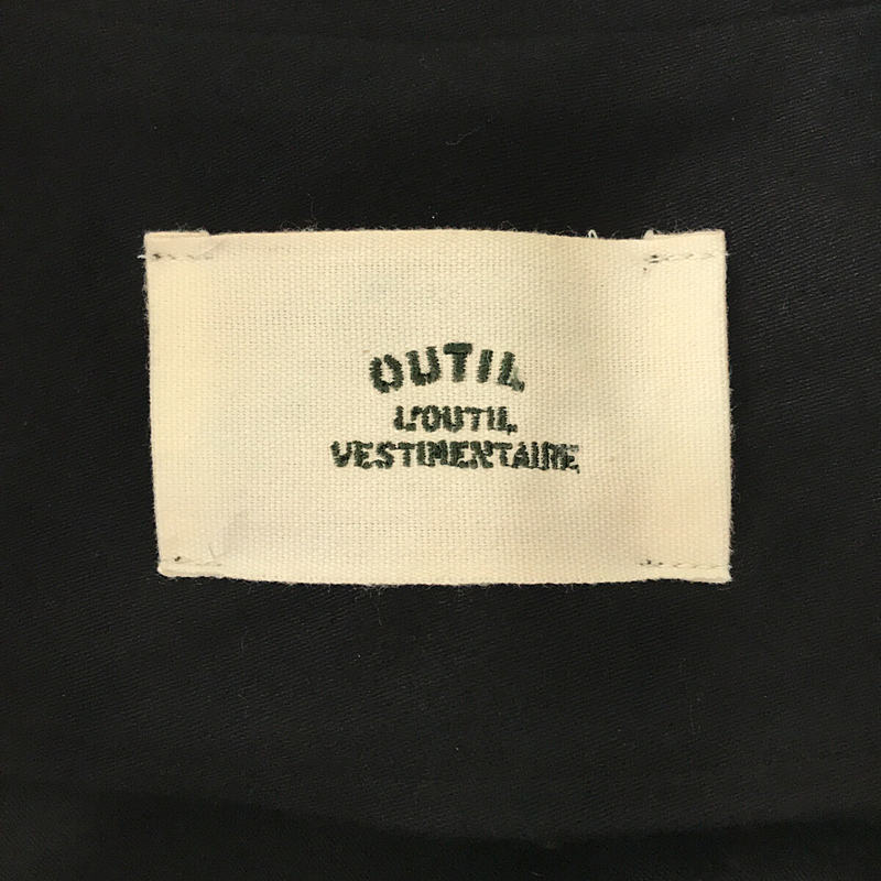 その他 MANTEAU UZES BLACK INDIGO ブラックインディゴ コート