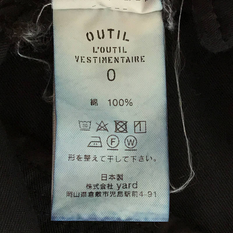 その他 MANTEAU UZES BLACK INDIGO ブラックインディゴ コート