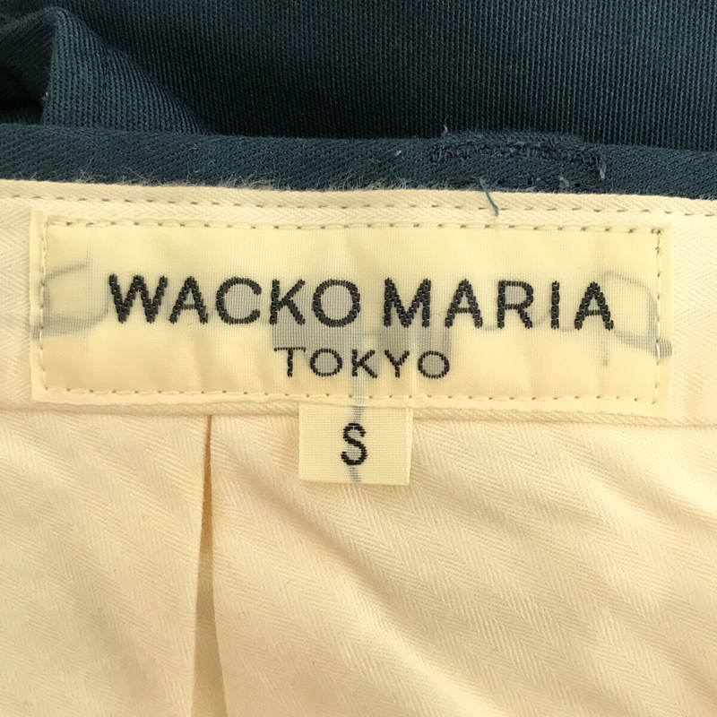 その他 ポリエステル コットン ロゴ 刺繍 クロップド パンツ