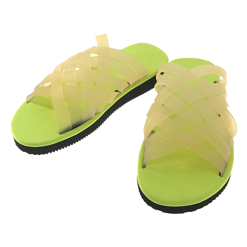 SILICON SHEET SANDAL フラットサンダル 箱付き