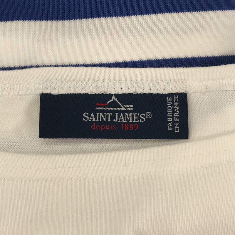 SAINT JAMES / セントジェームス NAVAL ナヴァル パネルボーダー バスクシャツ