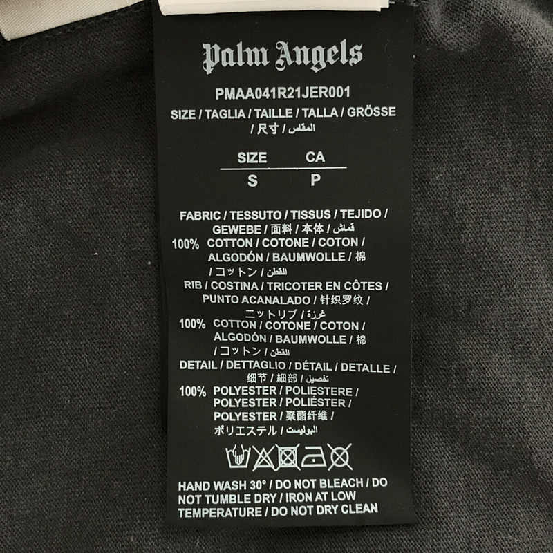 Palm Angels / パームエンジェルス ヴィンテージ加工 バーニングスマイル プリント Tシャツ