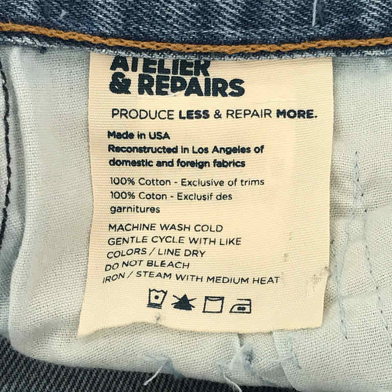 ATELIER&REPAIRS / アトリエアンドリペアーズ LEVI'S  501 リメイクデニムパンツ