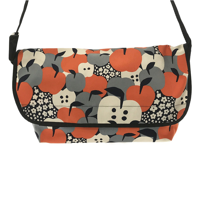 marble SUD / マーブルシュッド りんご柄 メッセンジャーバッグ