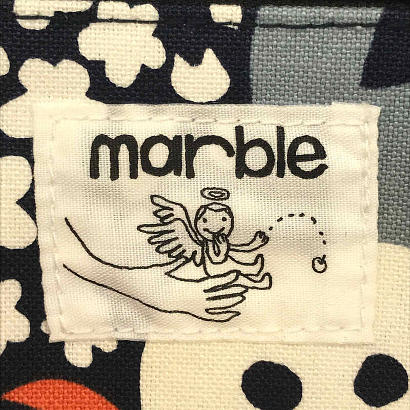 marble SUD / マーブルシュッド りんご柄 メッセンジャーバッグ