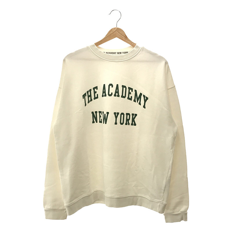 THE ACADEMY NEWYORK CREW NECK スウェット WHT | ブランド古着の買取