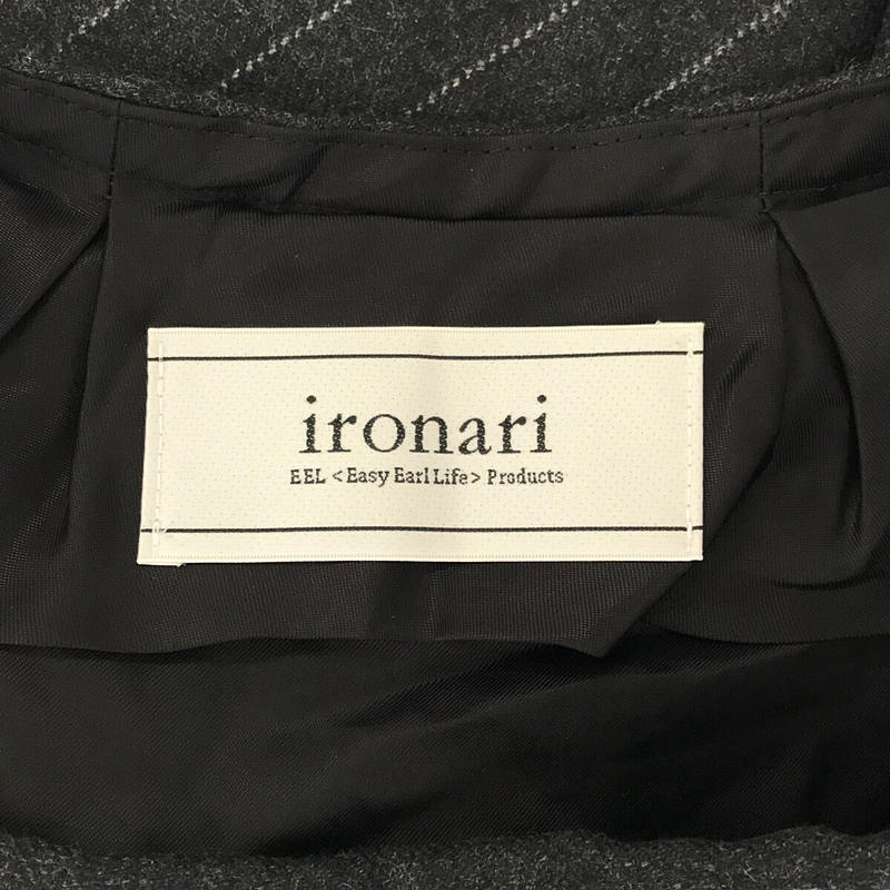 ironari / イロナリ ウール フレアスカート