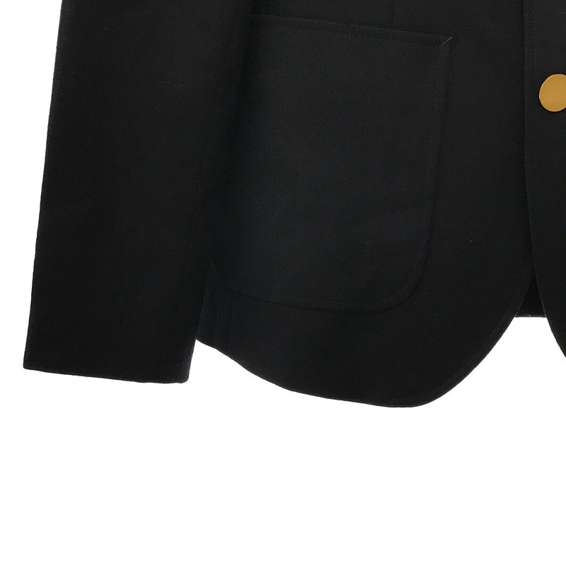 Tomorrowland MACPHEE / トゥモローランドマカフィー ウール 紺ブレザー