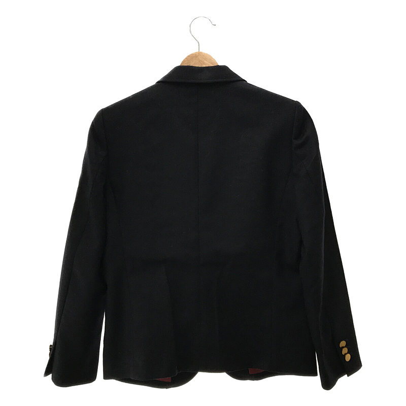 Tomorrowland MACPHEE / トゥモローランドマカフィー ウール 紺ブレザー