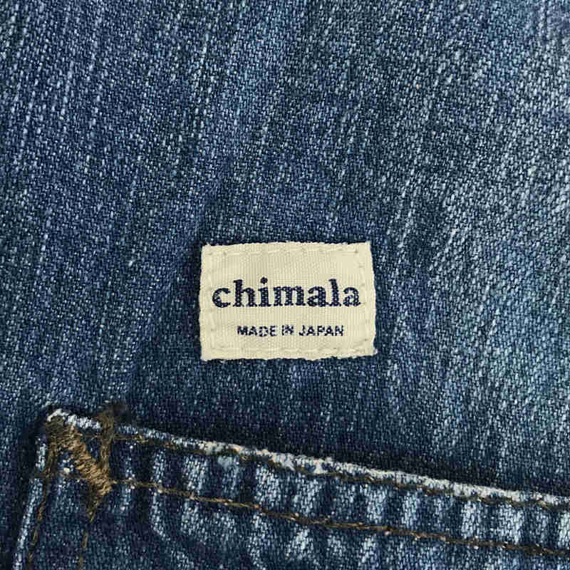 chimala / チマラ デニムオーバーオール
