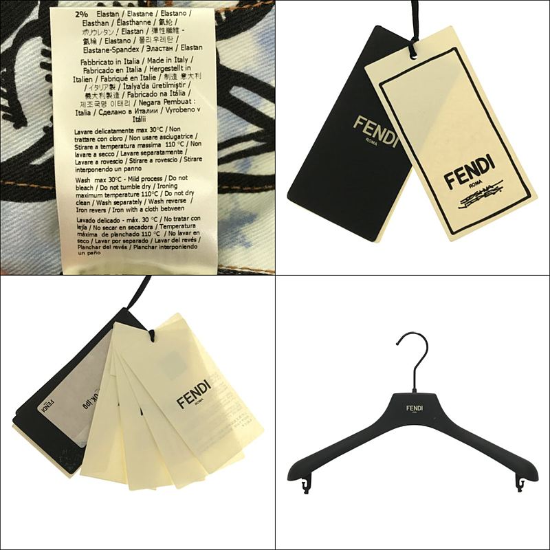 FENDI / フェンディ × Joshua Vides ジョシュアヴィーダス デニム ドレス