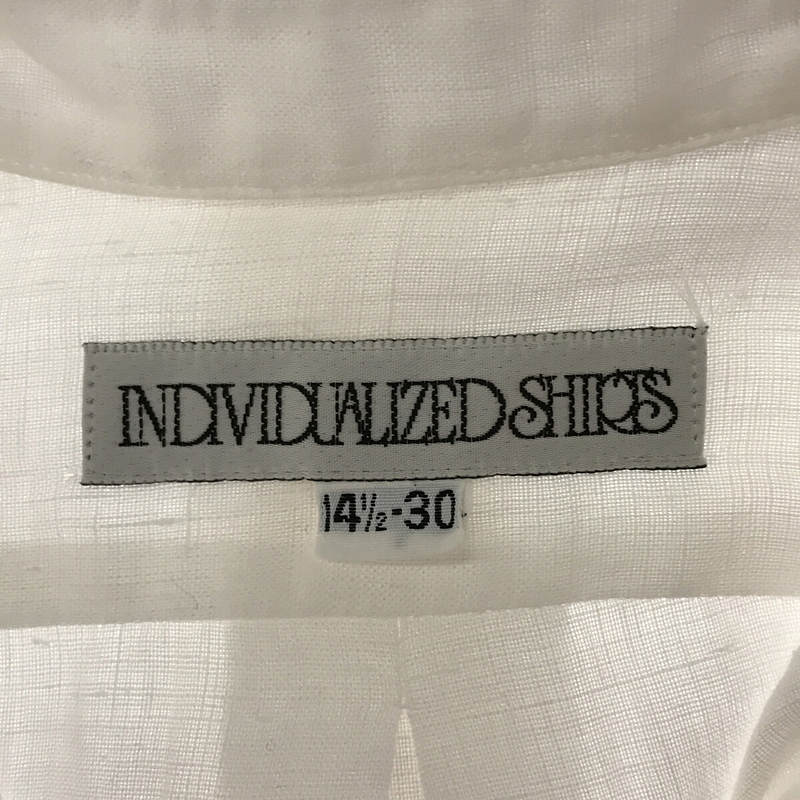 INDIVIDUALIZED SHIRTS / インディビジュアライズドシャツ リネン ロングシャツ