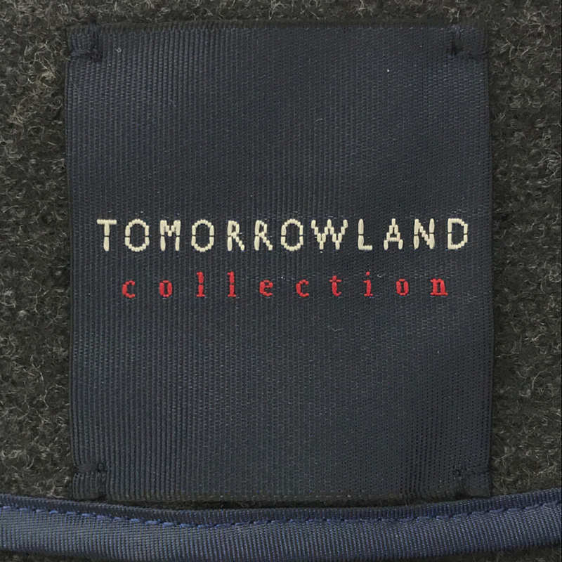 TOMORROWLAND collection / トゥモローランドコレクション ウール ノーカラージャケット