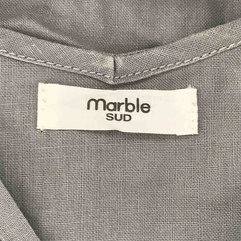 marble SUD / マーブルシュッド リネン ピンタック ワンピース