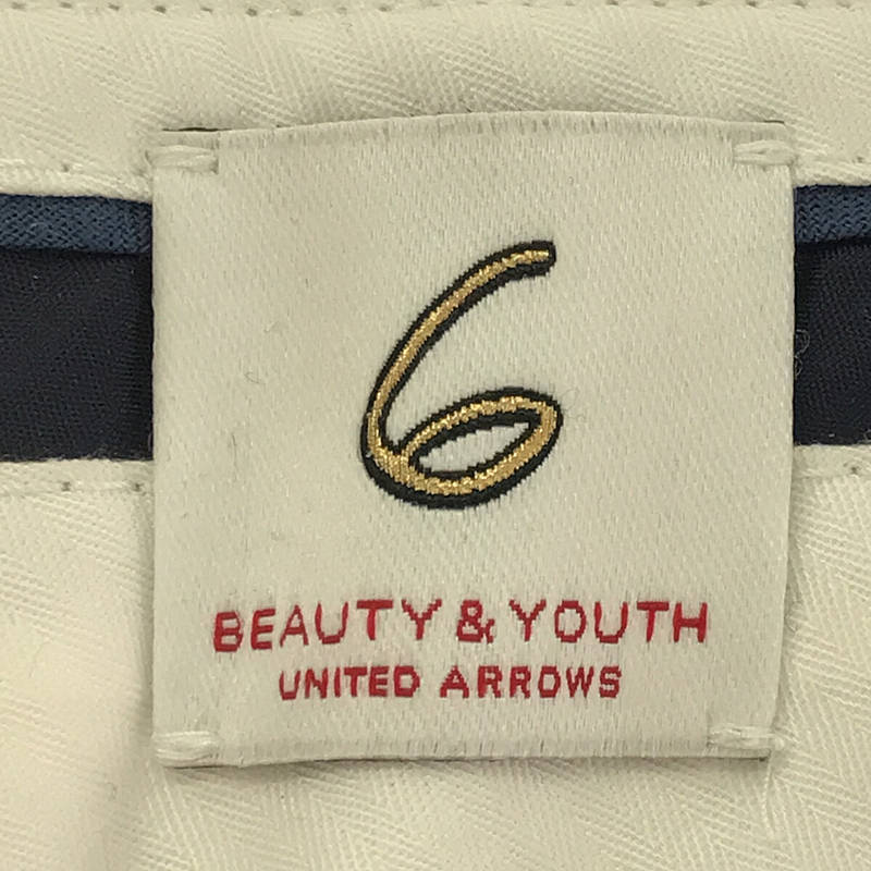 6(ROKU) BEAUTY&YOUTH / ロクビューティーアンドユース ウール テーパード スラックス