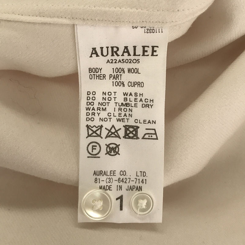AURALEE / オーラリー SUPER LIGHT WOOL SHIRTS シャツ
