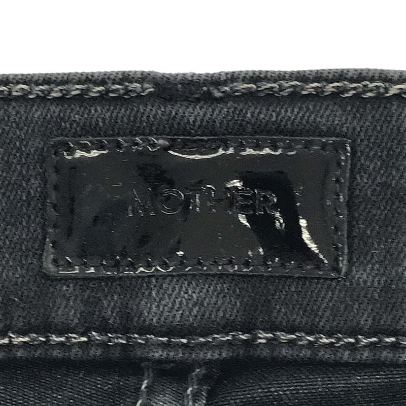Deuxieme Classe / ドゥーズィエムクラス 【MOTHER/マザー】 FADED BLACK INSIDER CROP