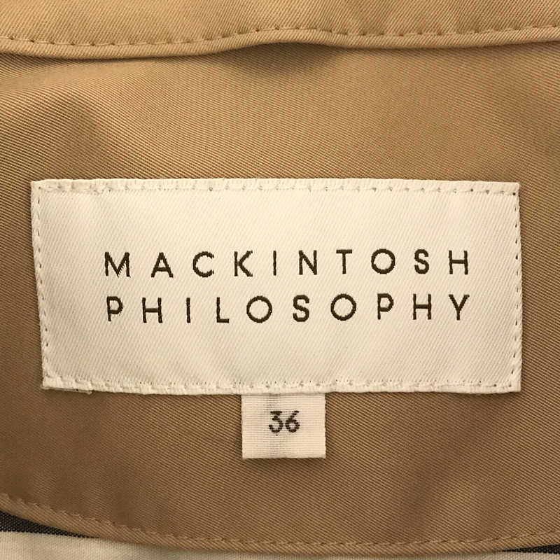 MACKINTOSH PHILOSOPHY / マッキントッシュ フィロソフィー トレンチ ダブル ショート ジャケット