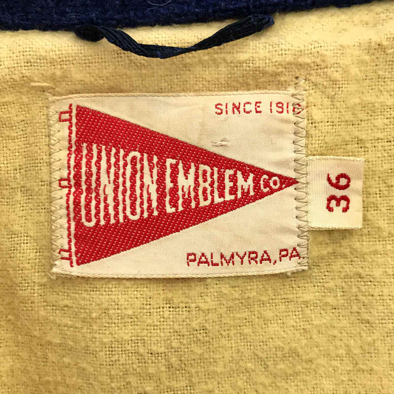 UNION EMBLEM TALONジップ ワッペン アワードジャケット スタジャンVINTAGE / ヴィンテージ 古着