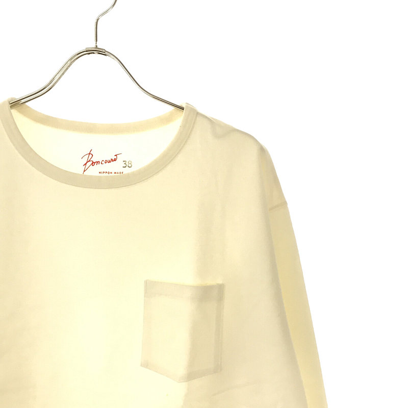 BONCOURA / ボンクラ Heavy Weight Pocket Tee Long Sleeve 肉厚 ヘビーウェイト ポケット ロングスリーブ カットソー ロンT