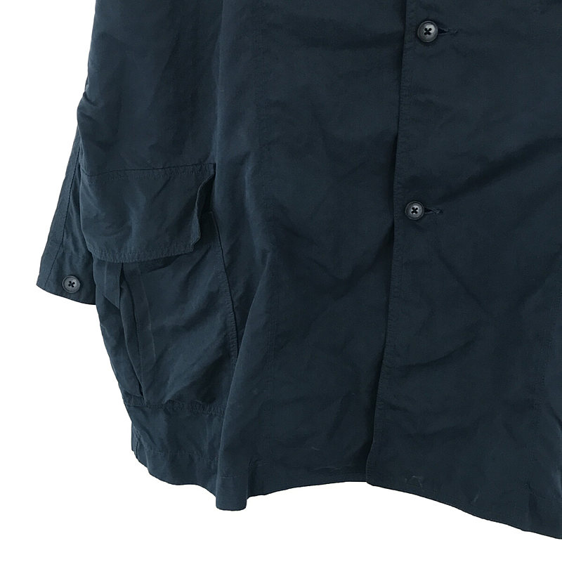 PORTER CLASSIC / ポータークラシック WEATHER COAT - BLUE ウェザーコート