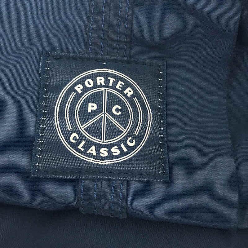 PORTER CLASSIC / ポータークラシック WEATHER COAT - BLUE ウェザーコート